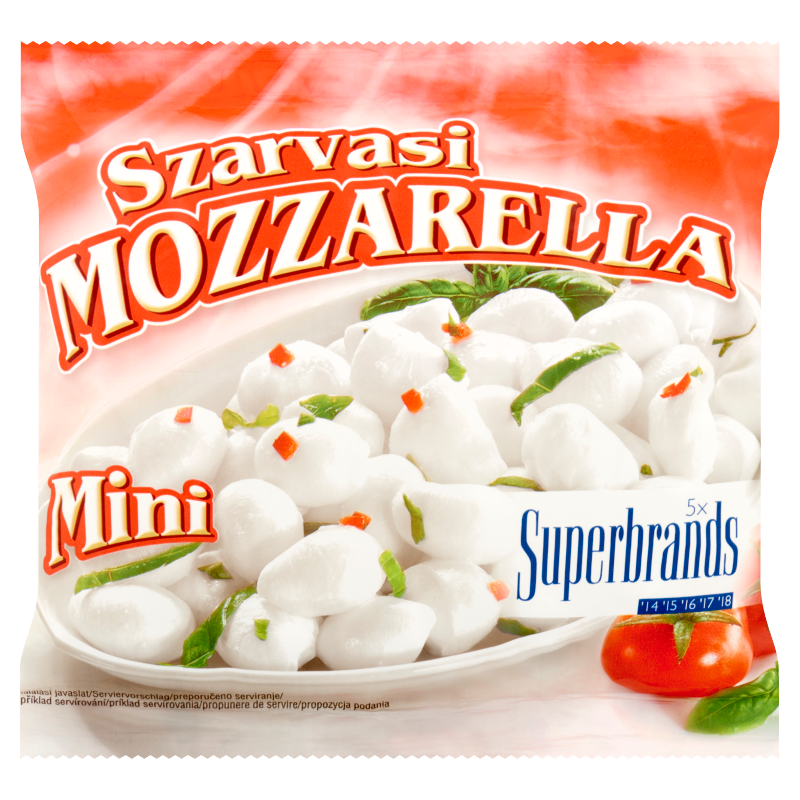 Szarvasi Mozzarella sajt 100 g mini