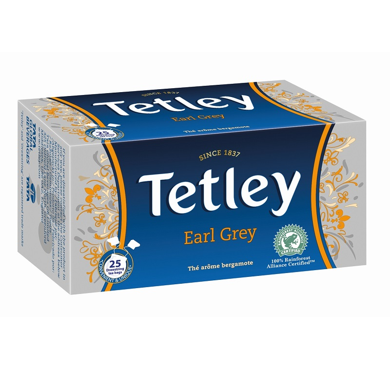 Tetley Earl Grey fekete tea 25x2 g