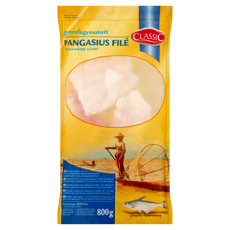 Classic fagyasztott Pangasius filé 800 g