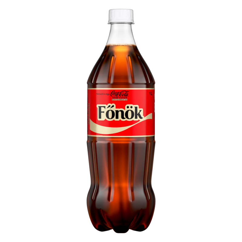 Coca-Cola Zero cukor koffeinmentes szénsavas üdítőital 1 l
