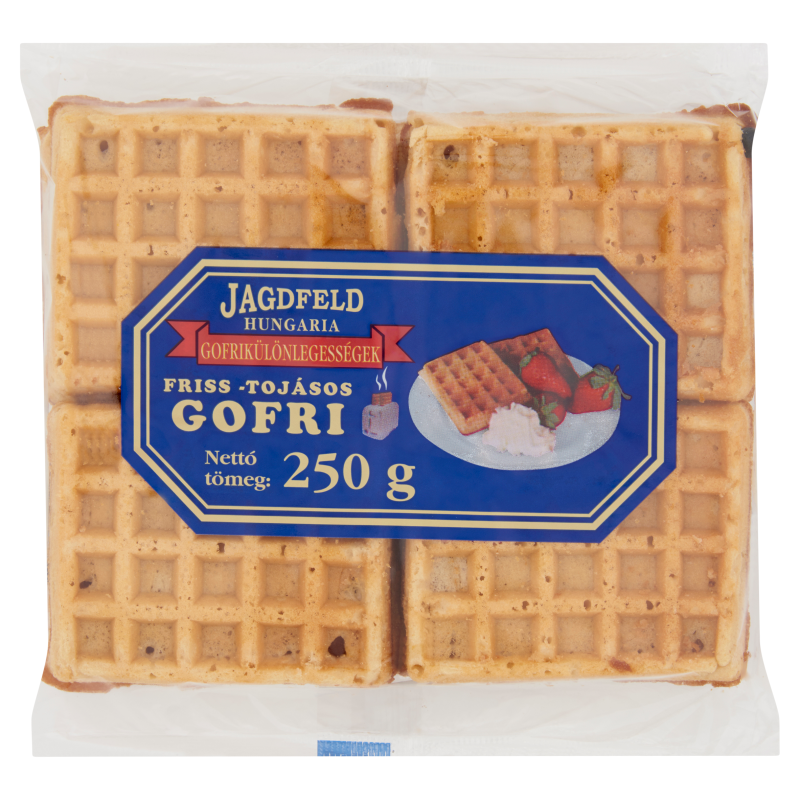 Jagdfeld gofri 250 g 12 db friss tojásos