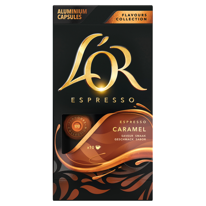 L'OR Espresso kávékapszula 10 db karamellízű Nespresso ®kávégép kompatibilis termék