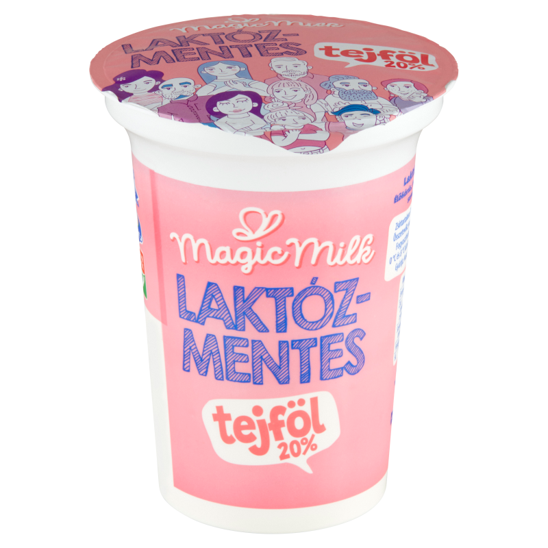 Magic Milk laktózmentes tejföl 325 g 20%