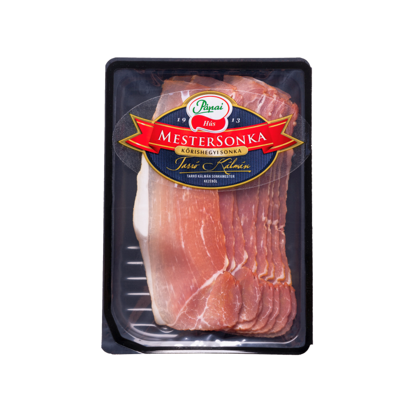 Pápai Hús Mestersonka kőrishegyi sonka 75 g szeletelt