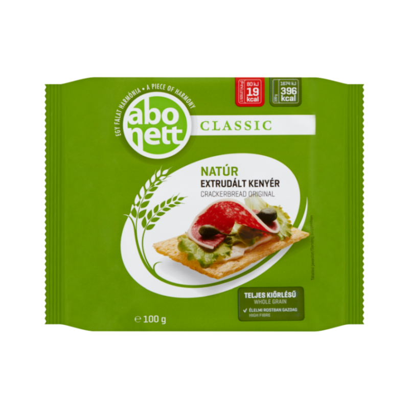 Abonett extrudált kenyér 100 g natúr