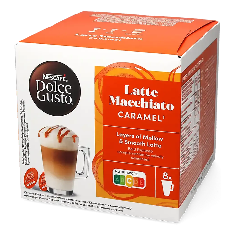 Nescafé Dolce Gusto kávékapszula 2x8 db latte macchiato caramel