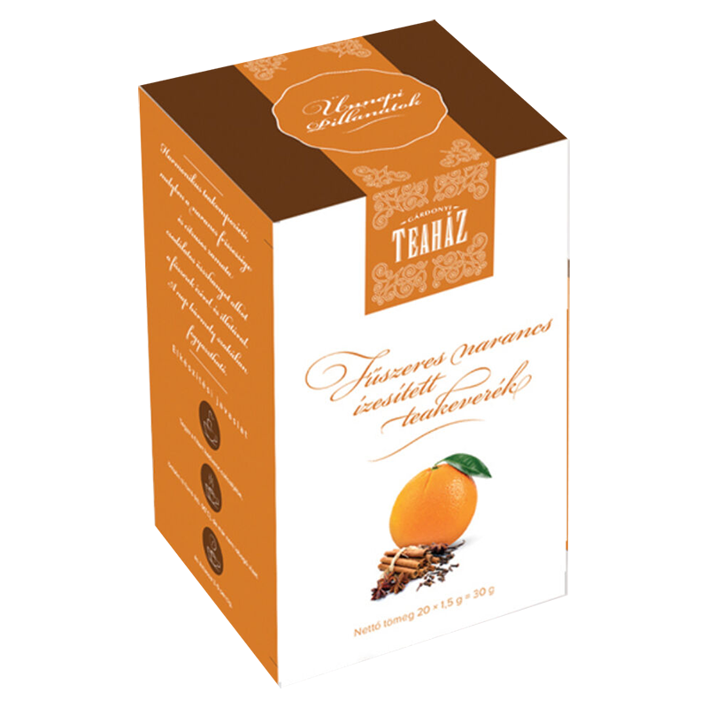 Gárdonyi Teaház 30 g filteres, fűszeres narancs ízesítés