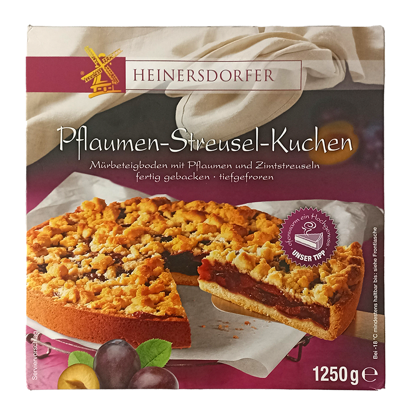 Morzsás szilvatorta 1250 g