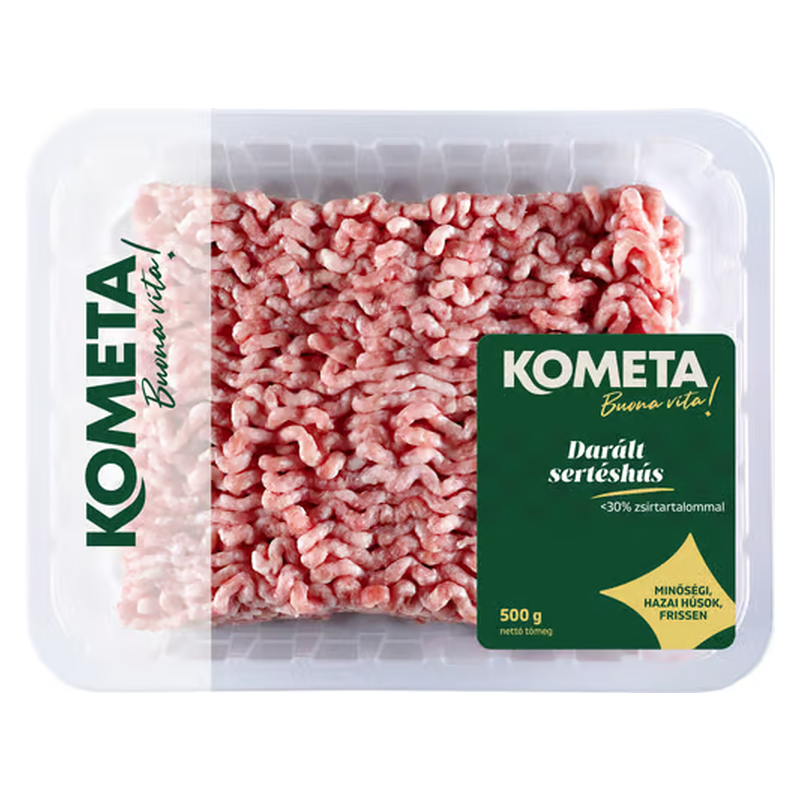 Kometa Friss darált sertéshús 70% 500 g