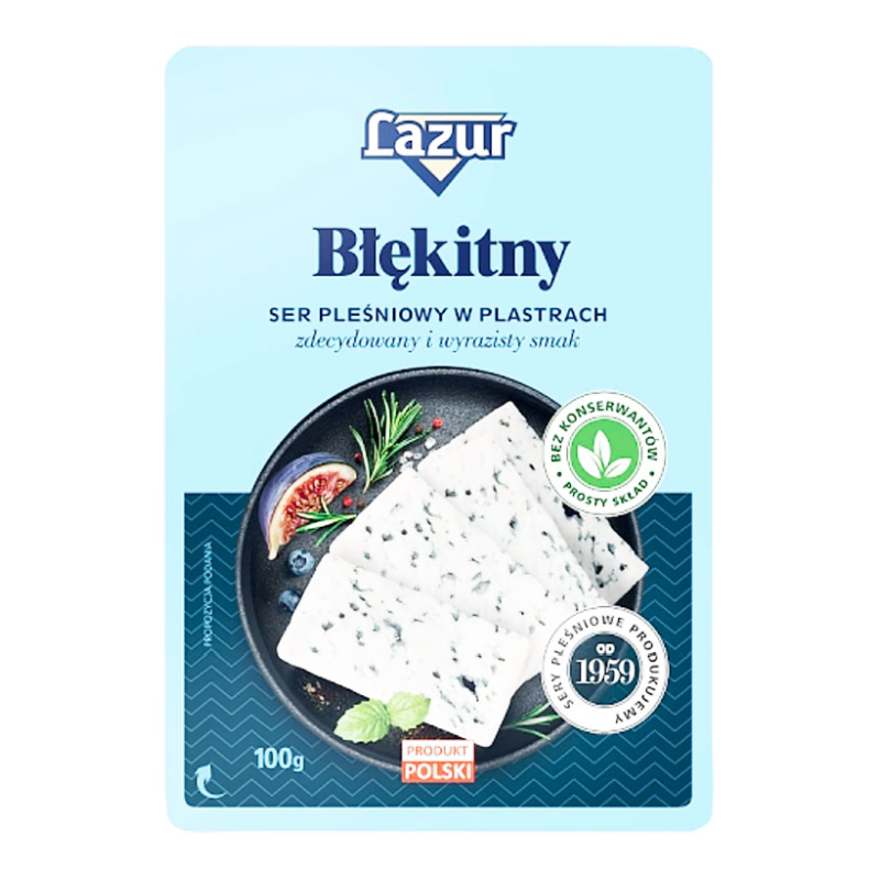 Lazur kék márványsajt 100 g szeletelt