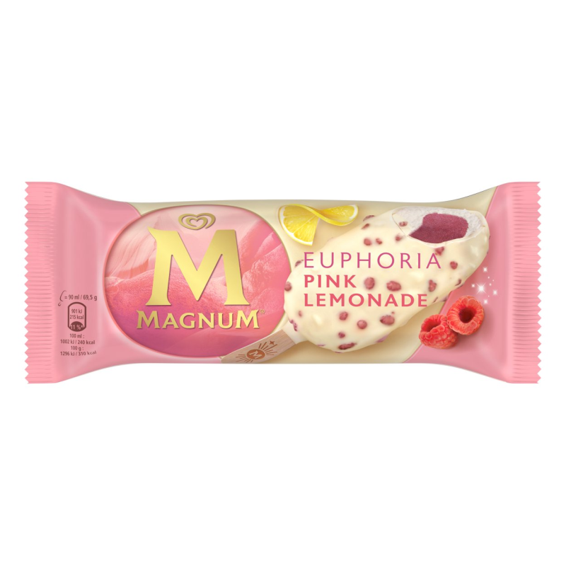 Magnum Euphoria Pink Lemonade pálcikás jégkrém 90 ml