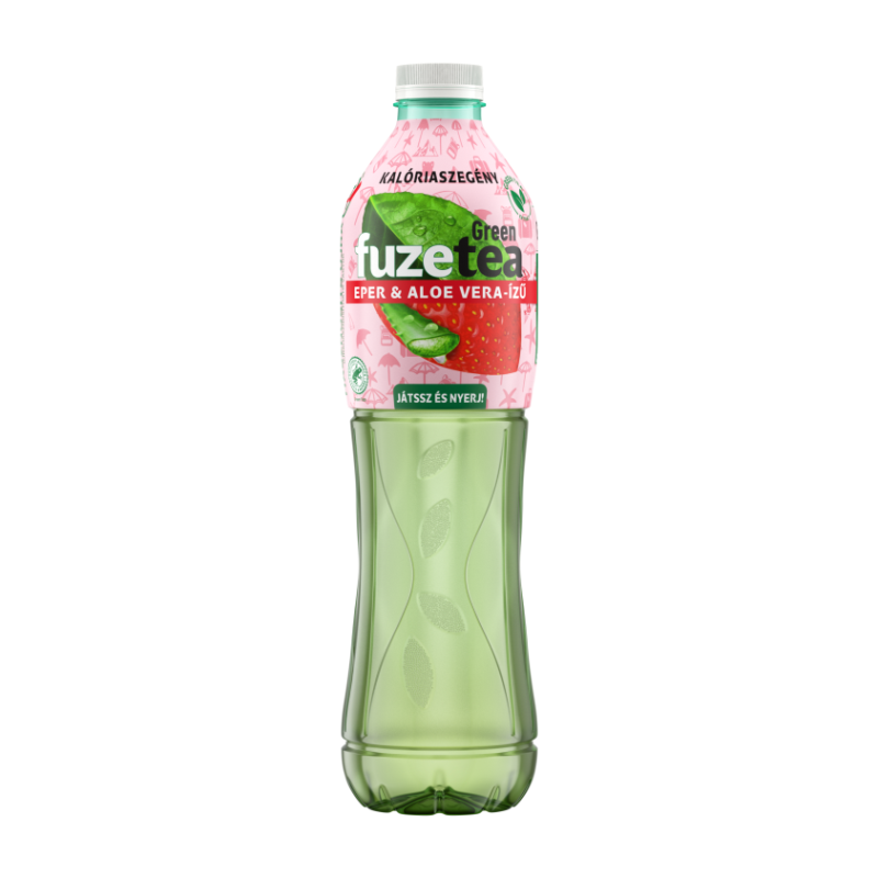 Fuzetea zöld tea 1,5 l eper-aloe vera
