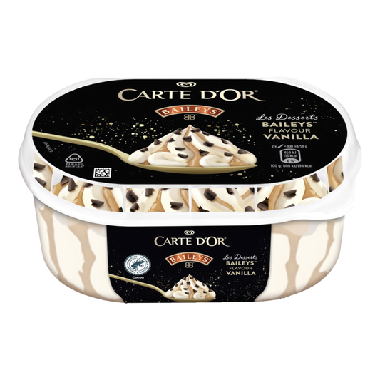 Carte d'Or jégkrém 825 ml Baileys ízű