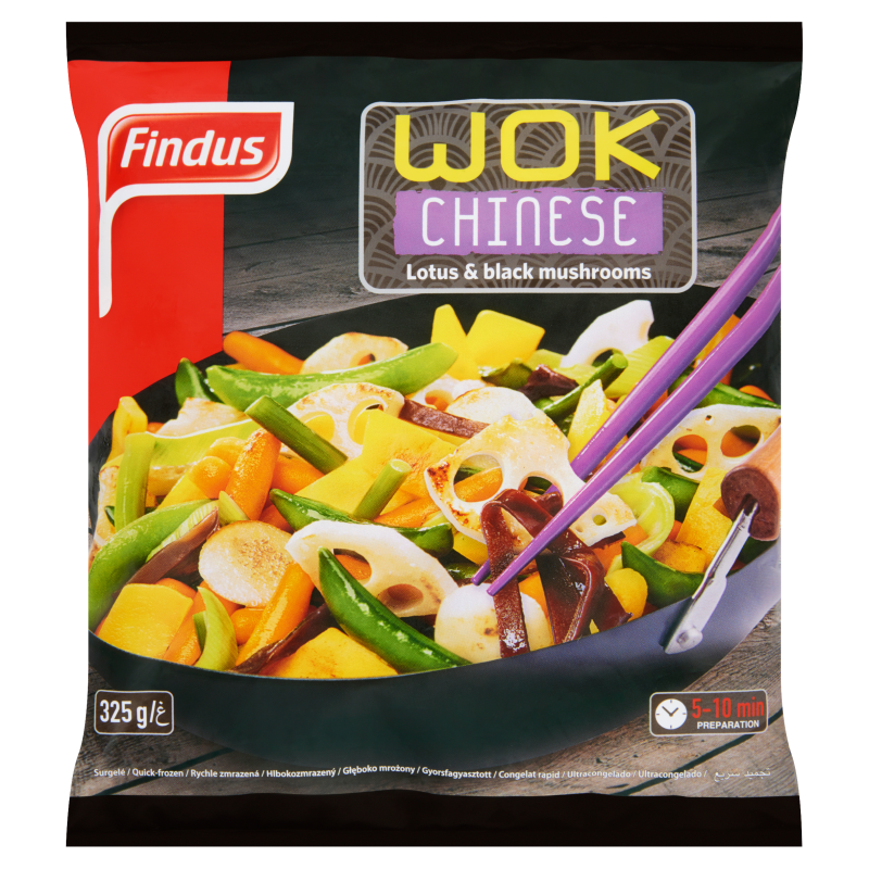 Findus Wok fagyasztott zöldségkeverék 325 g Kínai