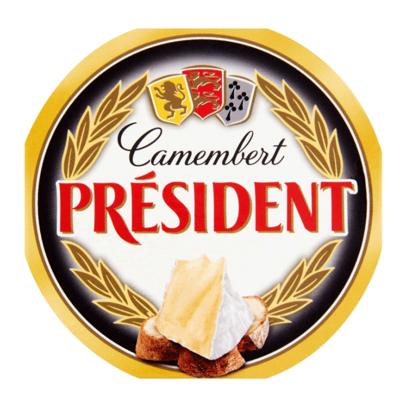 Président Camembert sajt 120 g natúr
