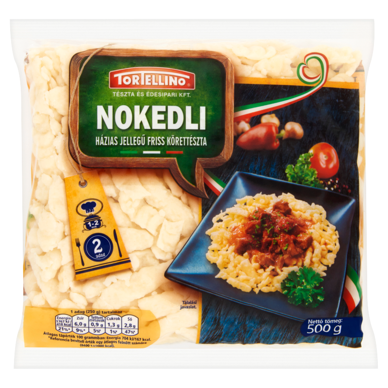 Tortellino házias jellegű nokedli 500 g