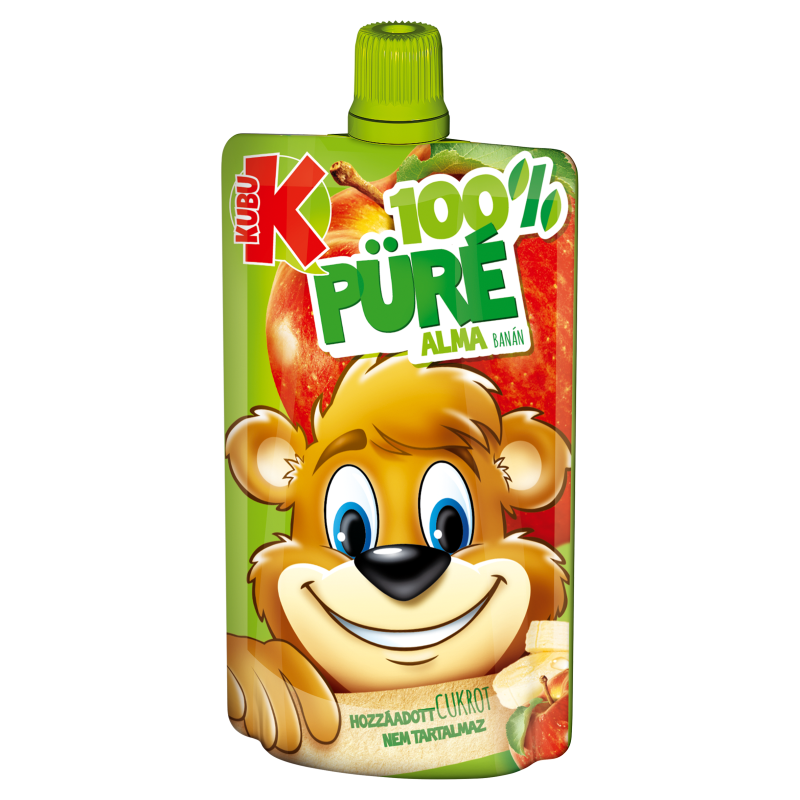 Kubu 100% püré 100 g alma-banán