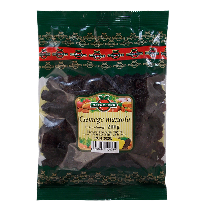 Naturfood mazsola csemege 200 g