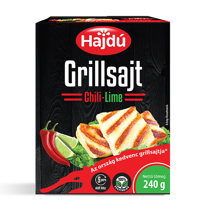 Hajdú grillsajt 240 g chili-lime
