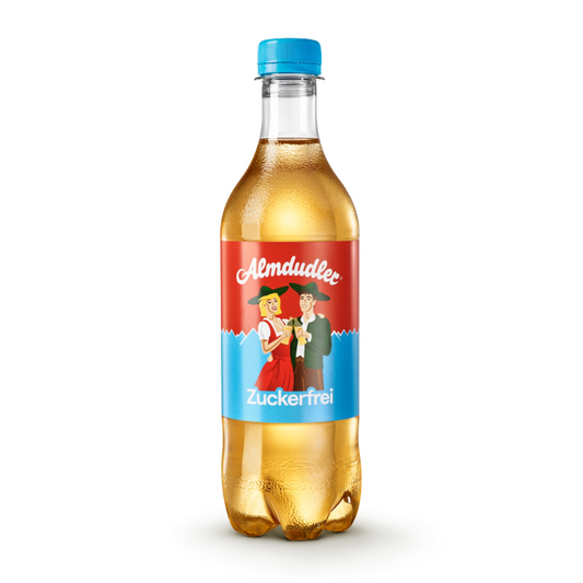 Almdudler gyógynövényekből készült szénsavas üdítőital 0,5 l cukormentes