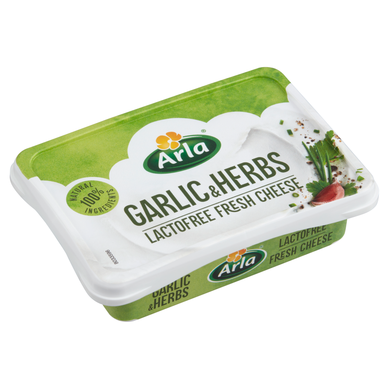 Arla krémsajt 200 g fokhagymás, laktózmentes