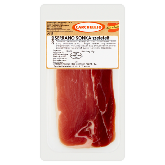 Carchelejo Serrano szeletelt sonka 100 g