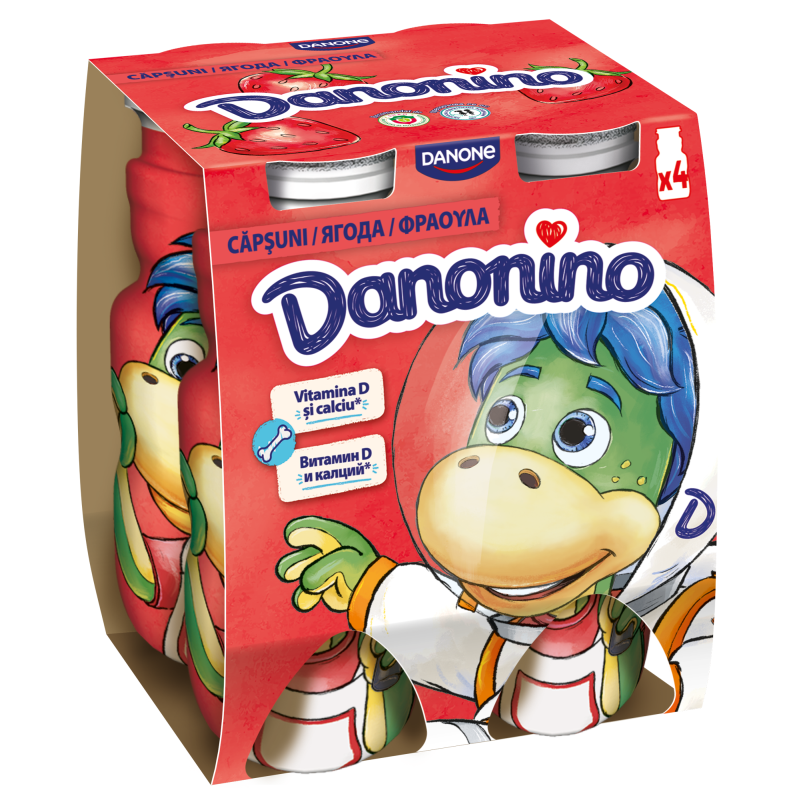 Danone Danonino joghurtital 4x100 g epres