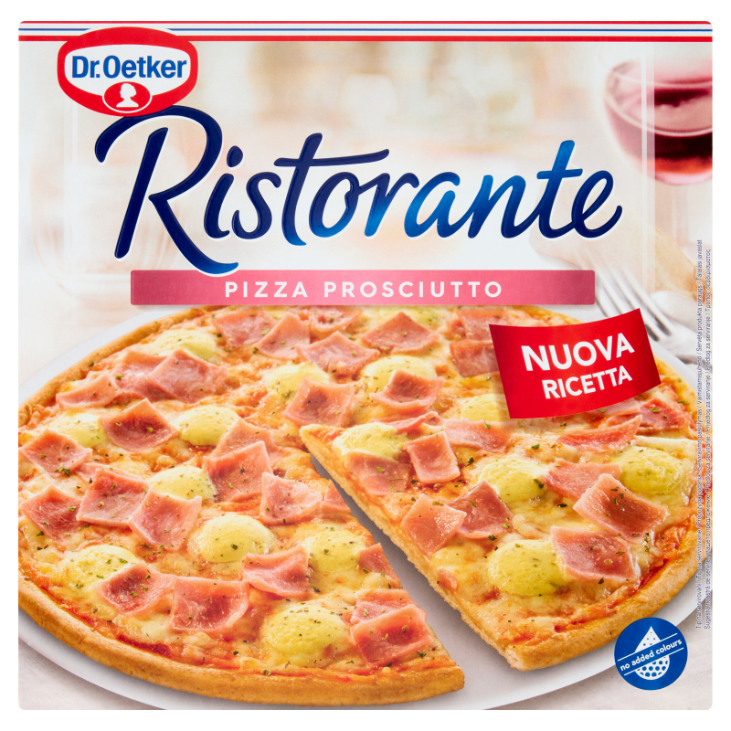 Dr. Oetker Ristorante fagyasztott pizza 340 g prosciutto