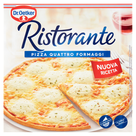 Dr. Oetker Ristorante fagyasztott pizza 340 g négysajtos