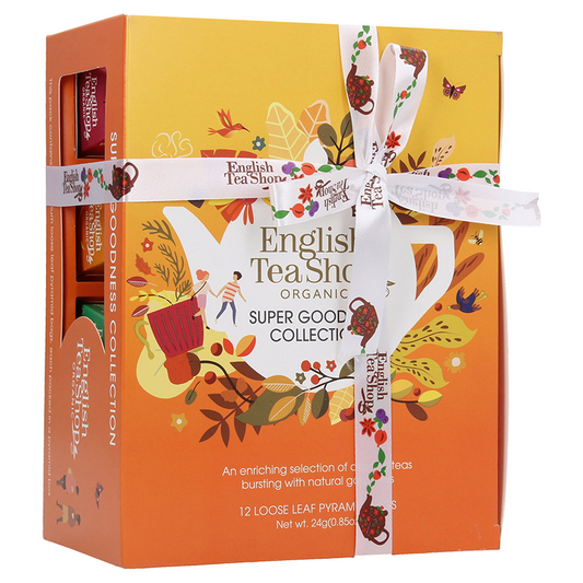English Tea Shop narancs design bio teaválogatás 12 filter