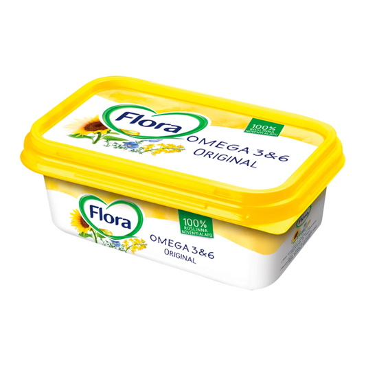 Flora margarin omega 3&6 225 g 45% csészés