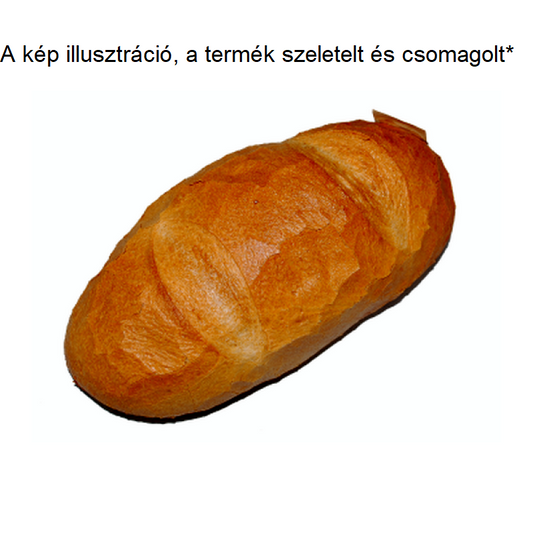 Hel félbarna kenyér 500 g szeletelt, csomagolt