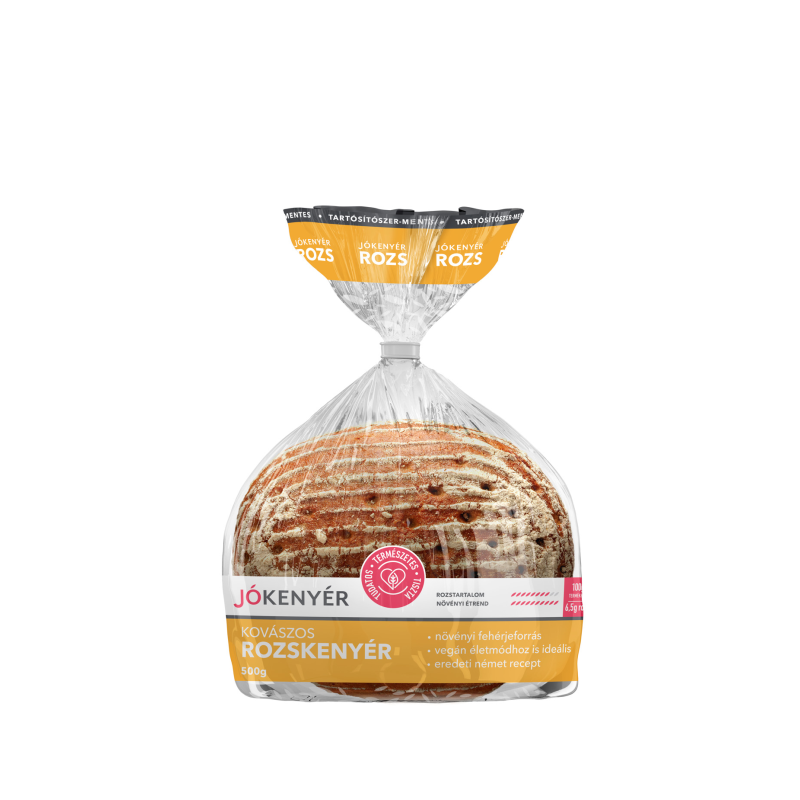 Jókenyér friss kovászos rozskenyér 500 g szeletelt