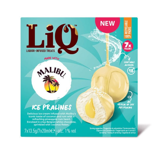 Liq Malibu jégkrém praliné 7x20 ml