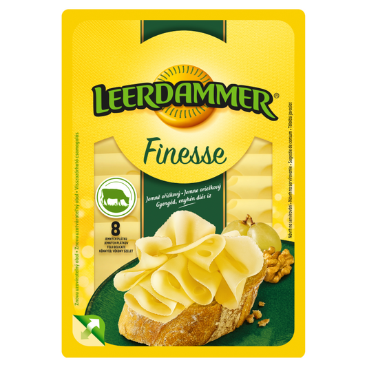 Leerdammer Finesse Original szeletelt sajt  80 g