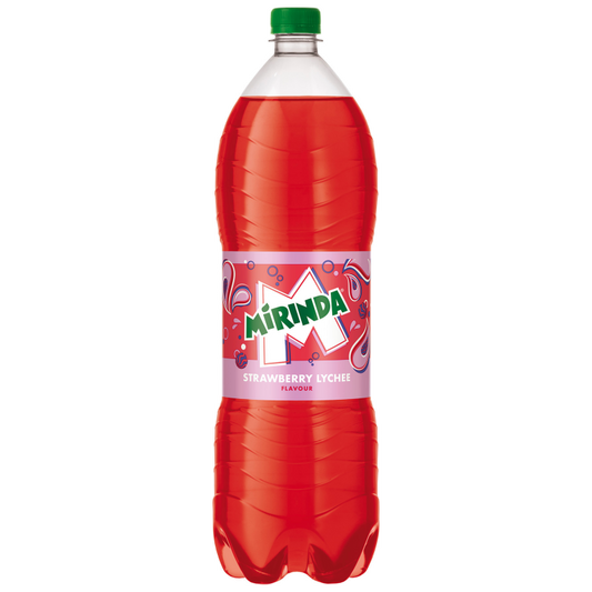 Mirinda szénsavas üdítőital 2 l strawberry-lychee