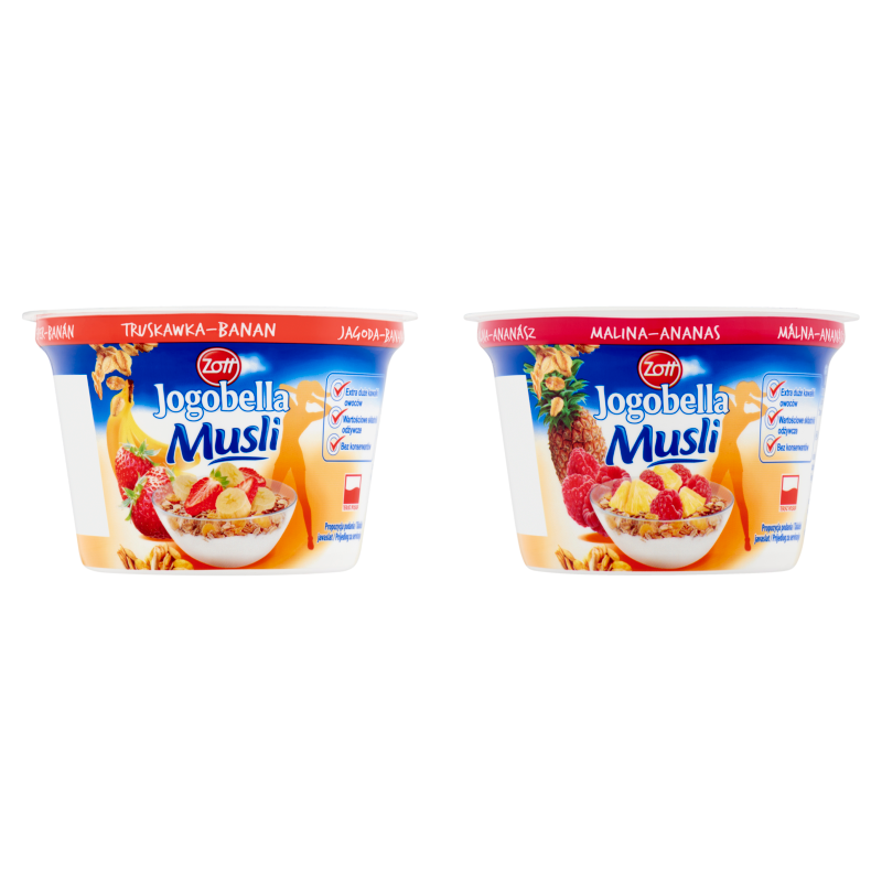 Zott Jogobella Musli élőflórás joghurt müzlivel 200 g