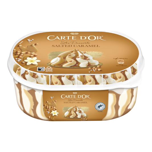 Carte d'Or jégkrém 825 ml sós karamell
