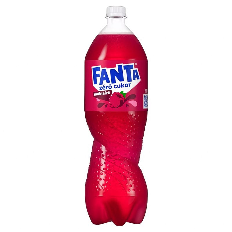 Fanta Zero málna szénsavas üdítőital 1,75 l édesítőszerekkel