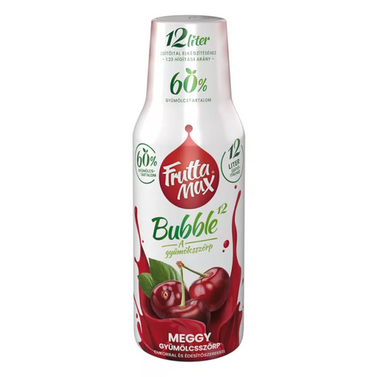 Frutta Max gyümölcsszörp 0,5 l meggy