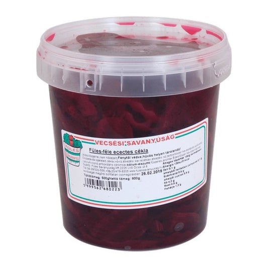 Füles-féle ecetes cékla 800 g / 400 g