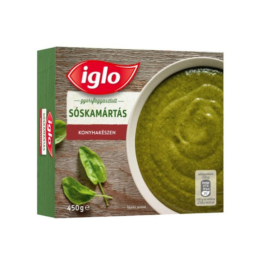Iglo fagyasztott sóskamártás konyhakészen 450 g dobozos