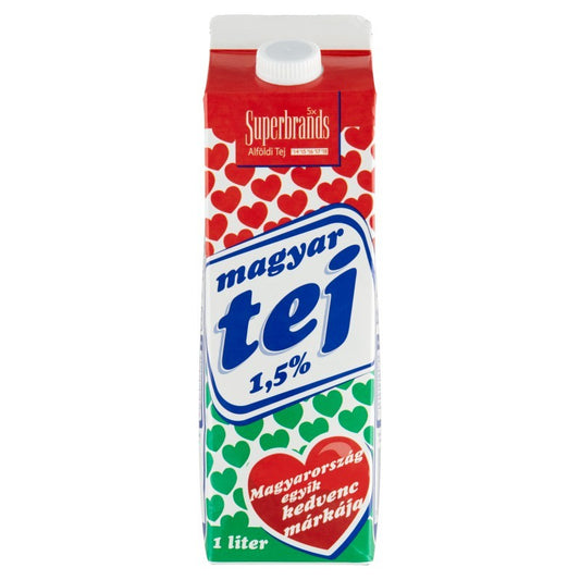 Magyar ESL friss tej 1 l 1,5% hosszan friss (max: 14 nap)
