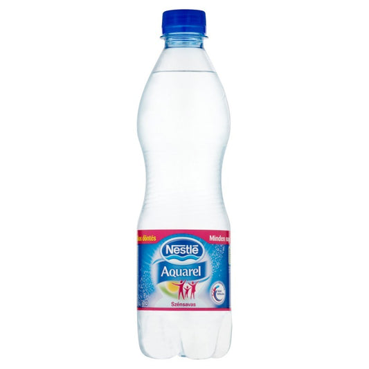Nestlé Aquarel ásványvíz 0,5 l szénsavas