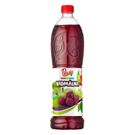Pölöskei vegyes gyümölcsszörp 1 l vadmálna ízű cukorral és édesítőszerrel