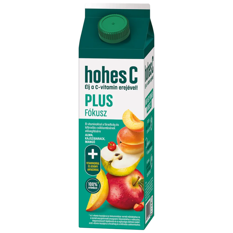 hohes C Plus Fókusz 100% vegyes gyümölcslé 1 l
