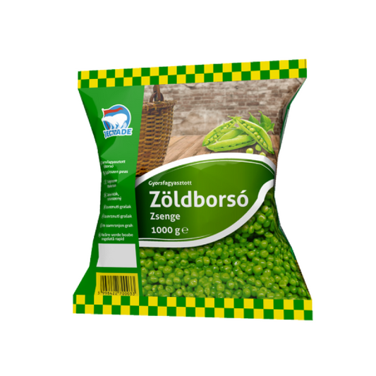 Jégtrade fagyasztott zsenge zöldborsó 1 kg