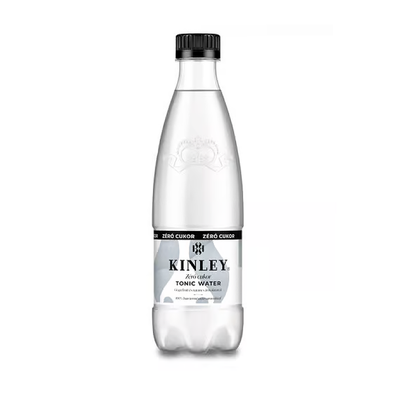 Kinley Tonic Zéro cukor szénsavas üdítőital 0,5 l grapefruit és narancs árnyalataival