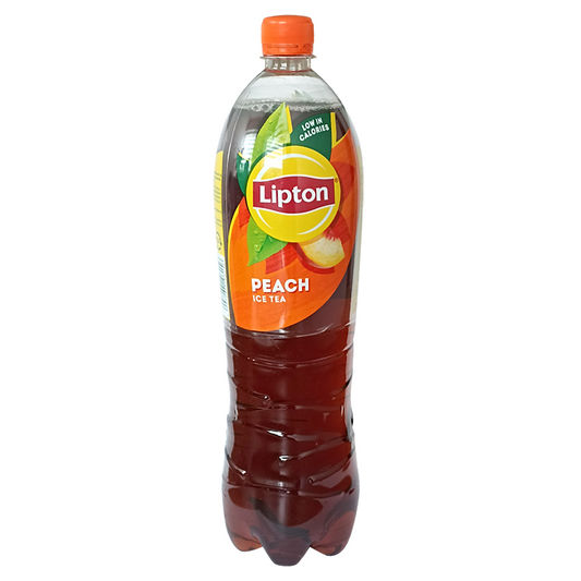 Lipton Ice Tea 1,5 l őszibarack ízű, cukorral és édesítőszerrel