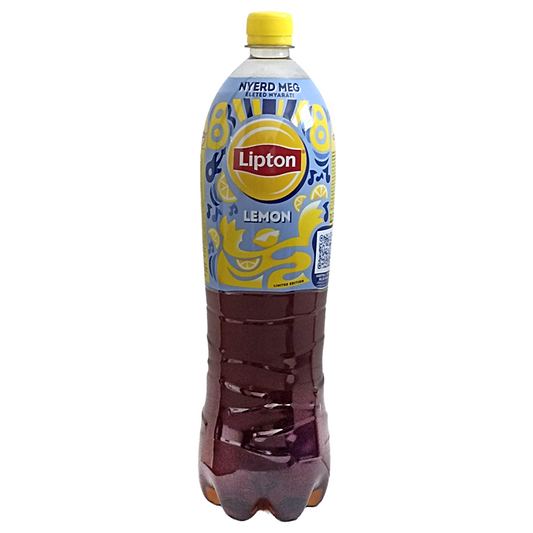 Lipton Ice Tea 1,5 l citrom ízű, cukorral és édesítőszerrel